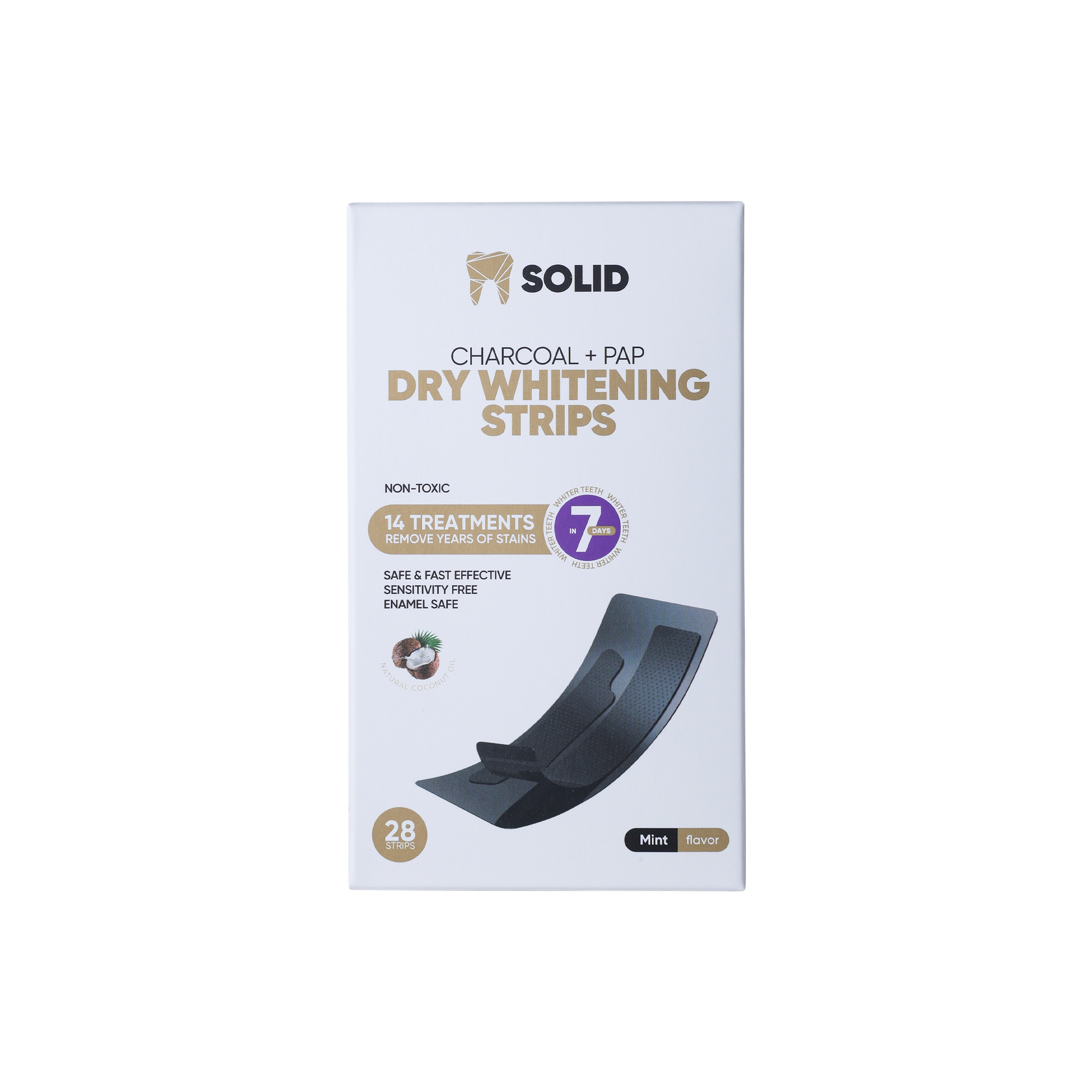 SOLID Dry Whitening Strips